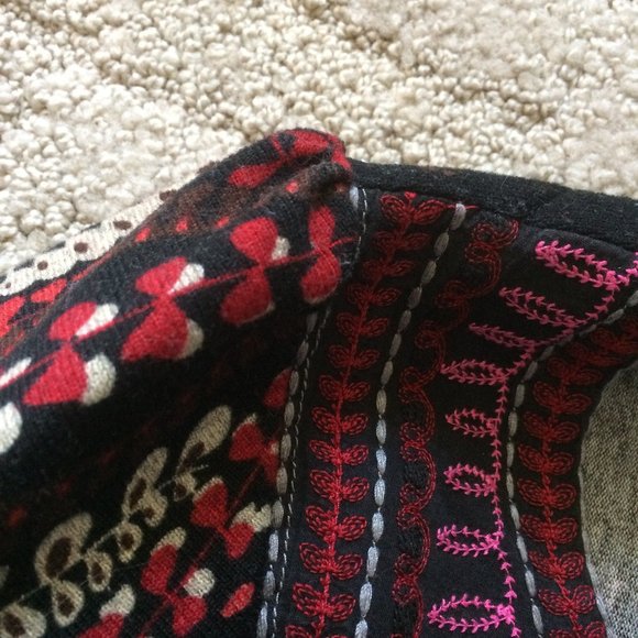 Short Sleeve Papillon Dress Size L - Picture 4 of 12